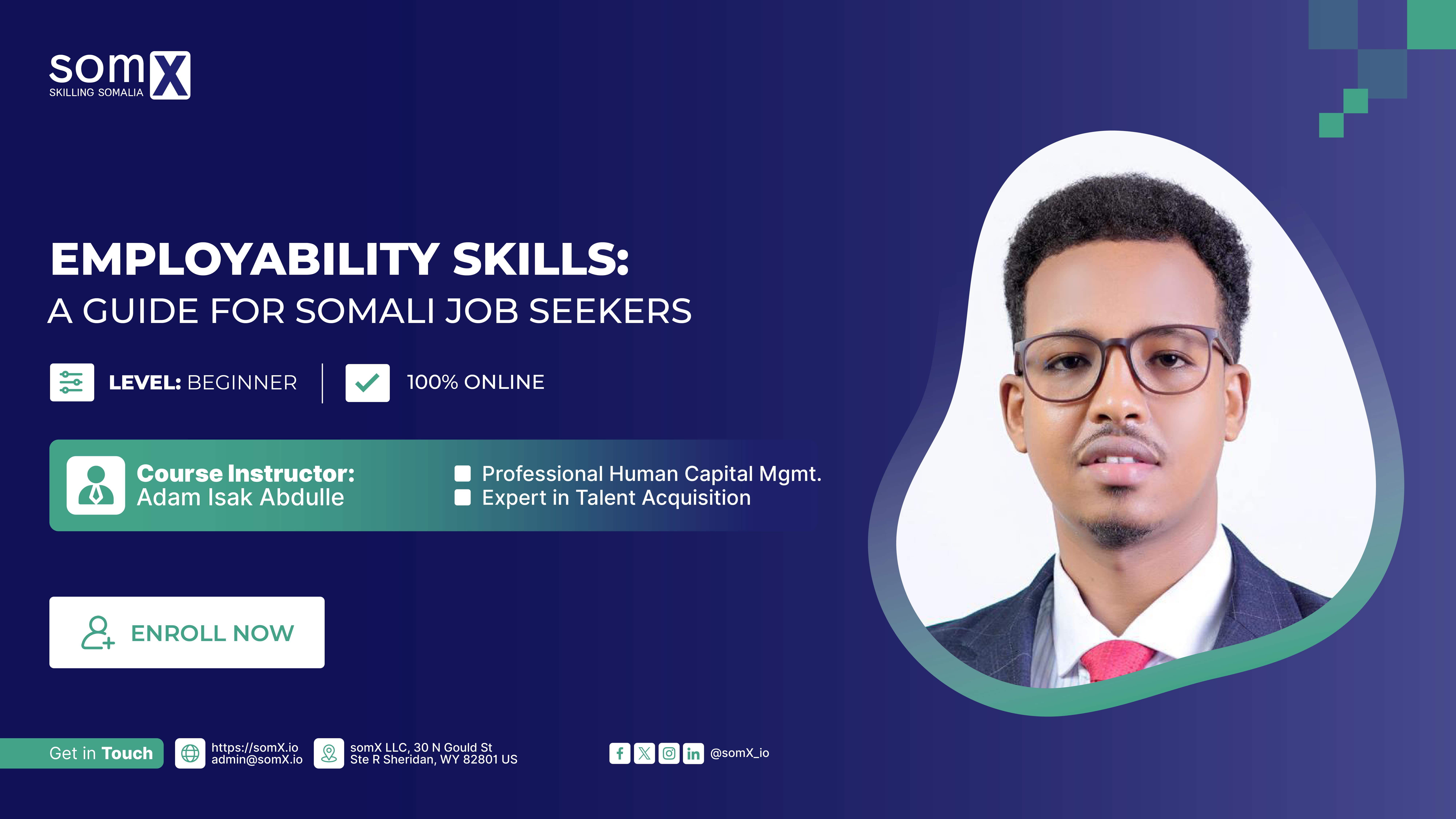 Employability Skills: A Guide for Somali Job Seekers  SX202413