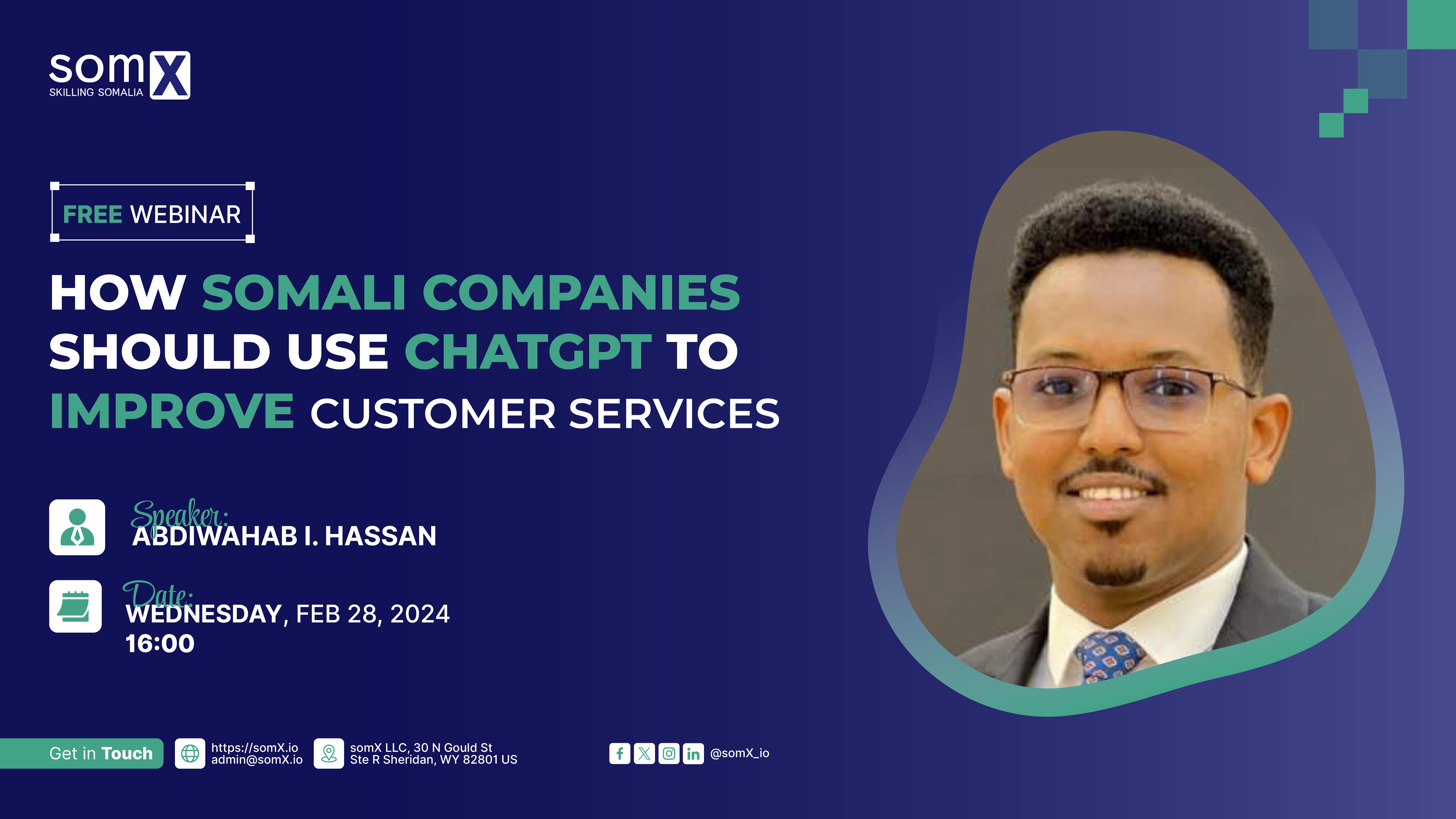How Somali Companies Should Use ChatGPT to Improve their Customer Service? Webinars2401