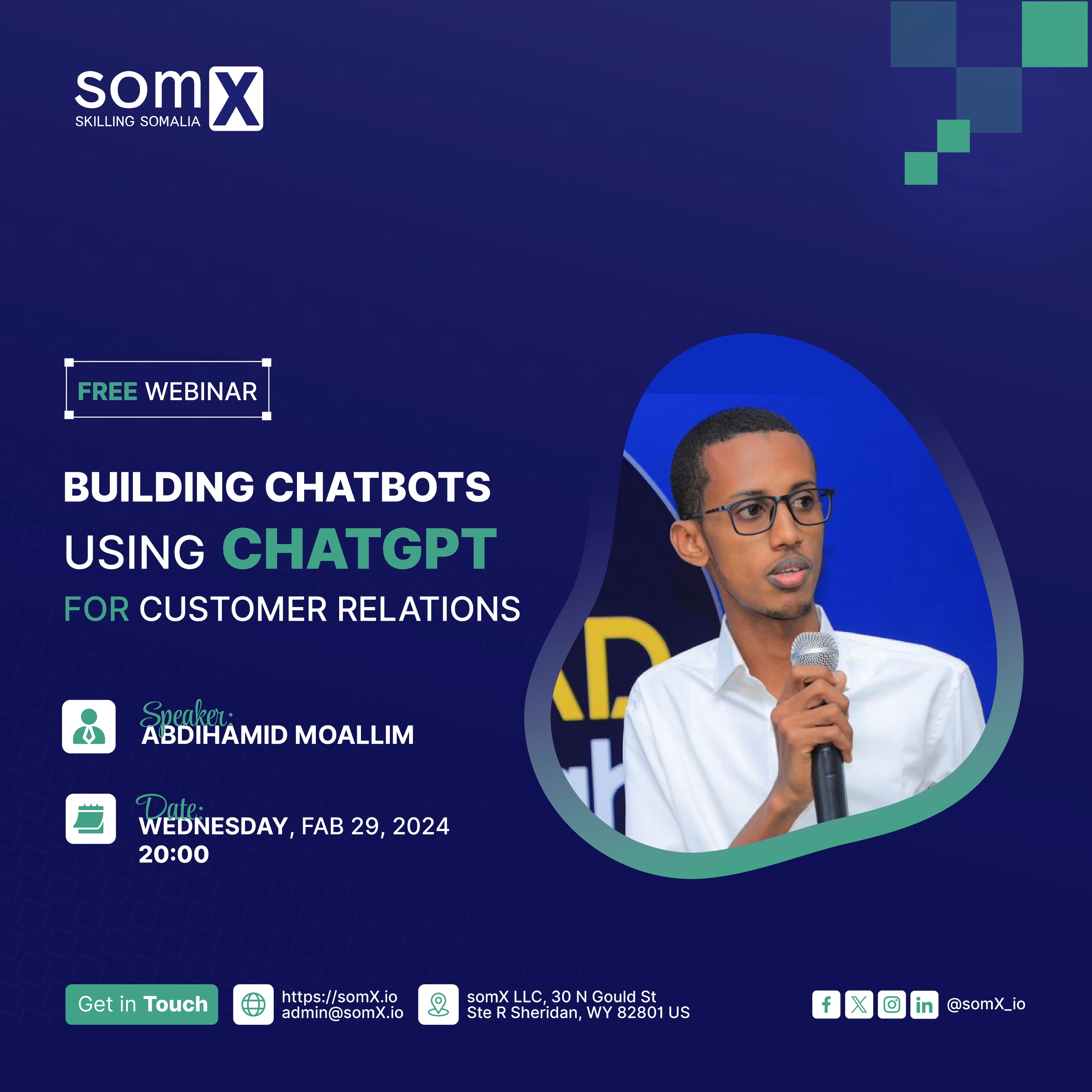 Free Webinar: How to build Chatbots using ChatGPT to automate customer relations? Webinars2402