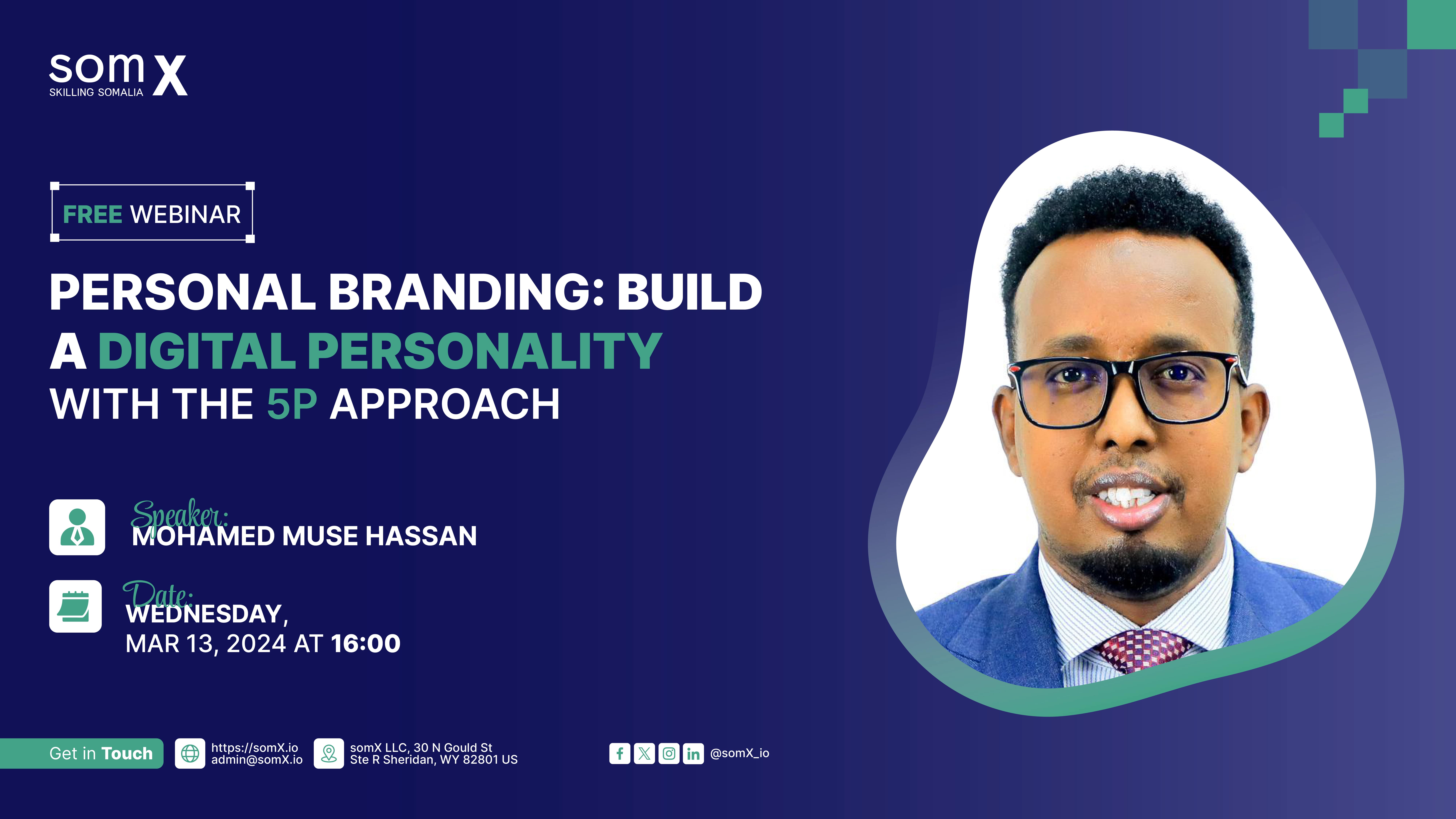 Free Webinar: Personal Branding: Build a Digital Personality with the 5-Step Approach Webinars2404